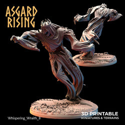 3D Printed Asgard Rising Whispering Wraiths 28 32 mm Wargaming DnD (Online Only)