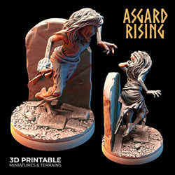 3D Printed Asgard Rising Zombies Undead Set 28mm - 32mm (Online Only)
