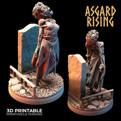 3D Printed Asgard Rising Zombies Undead Set 28mm - 32mm (Online Only)