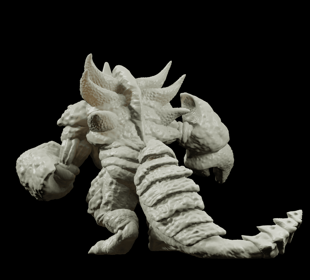 3D Printed Bestiary Vol. 4 Nafarrate - Abyszylla Aberration 32mm Ragnarok D&D (Online Only)