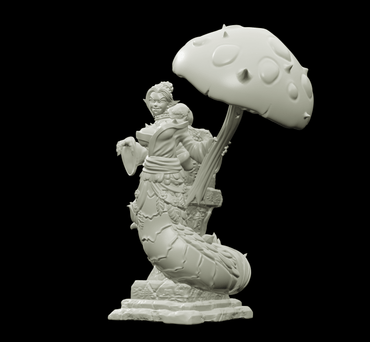 3D Printed Bestiary Vol. 4 Nafarrate - Aldoris Forest Spirit 32mm Ragnarok D&D (Online Only)