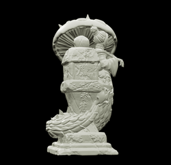 3D Printed Bestiary Vol. 4 Nafarrate - Aldoris Forest Spirit 32mm Ragnarok D&D (Online Only)