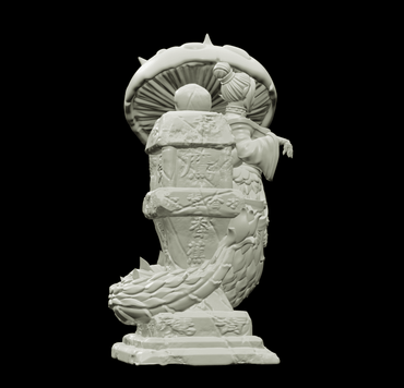 3D Printed Bestiary Vol. 4 Nafarrate - Aldoris Forest Spirit 32mm Ragnarok D&D (Online Only)