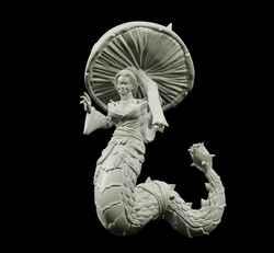 3D Printed Bestiary Vol. 4 Nafarrate - Aldoris Forest Spirit 32mm Ragnarok D&D (Online Only)