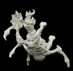 3D Printed Bestiary Vol. 4 Nafarrate - Arachne Spider 32mm Ragnarok D&D (Online Only)