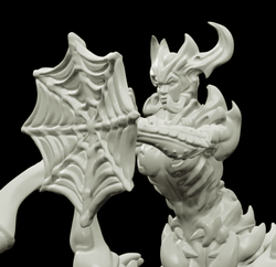 3D Printed Bestiary Vol. 4 Nafarrate - Arachne Spider 32mm Ragnarok D&D (Online Only)