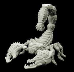 3D Printed Bestiary Vol. 4 Nafarrate - Astrakon Scorpion 32mm Ragnarok D&D (Online Only)