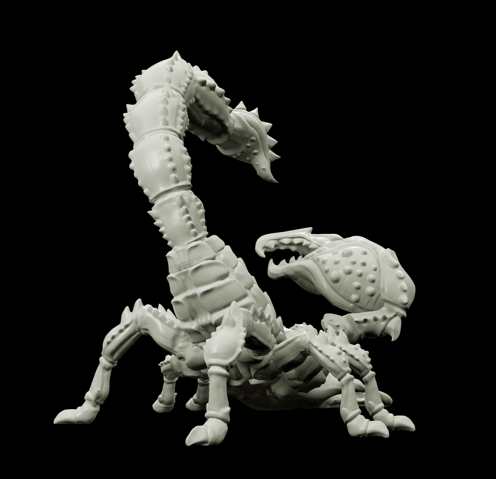 3D Printed Bestiary Vol. 4 Nafarrate - Astrakon Scorpion 32mm Ragnarok D&D (Online Only)