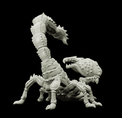 3D Printed Bestiary Vol. 4 Nafarrate - Astrakon Scorpion 32mm Ragnarok D&D (Online Only)