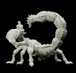 3D Printed Bestiary Vol. 4 Nafarrate - Astrakon Scorpion 32mm Ragnarok D&D (Online Only)