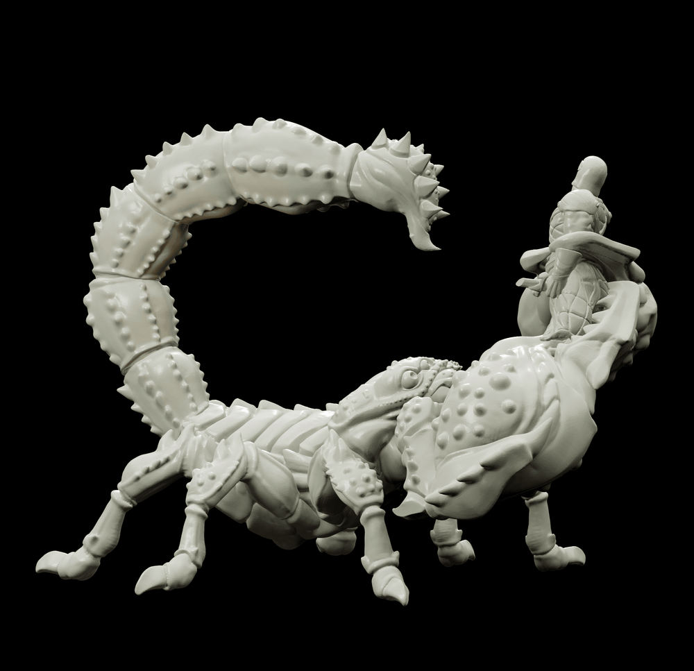 3D Printed Bestiary Vol. 4 Nafarrate - Astrakon Scorpion 32mm Ragnarok D&D (Online Only)