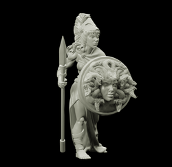 3D Printed Bestiary Vol. 4 Nafarrate - Athena 32mm Ragnarok D&D (Online Only)