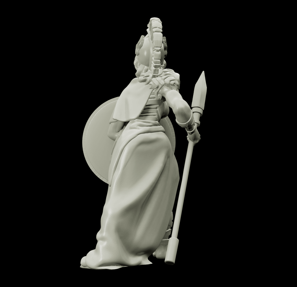 3D Printed Bestiary Vol. 4 Nafarrate - Athena 32mm Ragnarok D&D (Online Only)