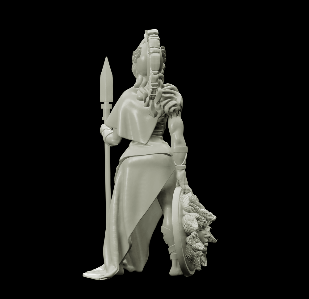 3D Printed Bestiary Vol. 4 Nafarrate - Athena 32mm Ragnarok D&D (Online Only)