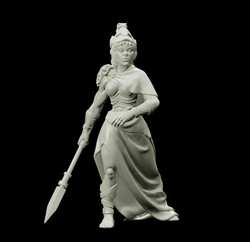 3D Printed Bestiary Vol. 4 Nafarrate - Athena 32mm Ragnarok D&D (Online Only)