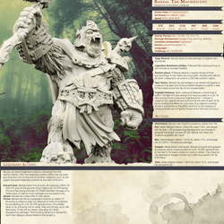 3D Printed Bestiary Vol. 4 Nafarrate - Banzai Gorilla King 32mm Ragnarok D&D (Online Only)