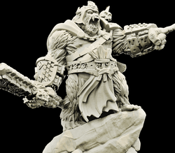 3D Printed Bestiary Vol. 4 Nafarrate - Banzai Gorilla King 32mm Ragnarok D&D (Online Only)