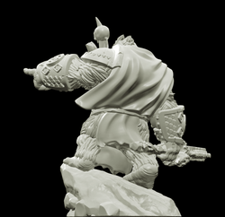 3D Printed Bestiary Vol. 4 Nafarrate - Banzai Gorilla King 32mm Ragnarok D&D (Online Only)