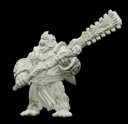 3D Printed Bestiary Vol. 4 Nafarrate - Banzai Gorilla King 32mm Ragnarok D&D (Online Only)