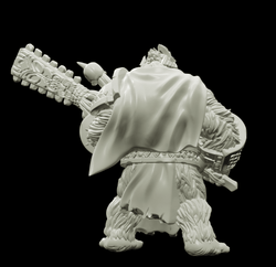 3D Printed Bestiary Vol. 4 Nafarrate - Banzai Gorilla King 32mm Ragnarok D&D (Online Only)