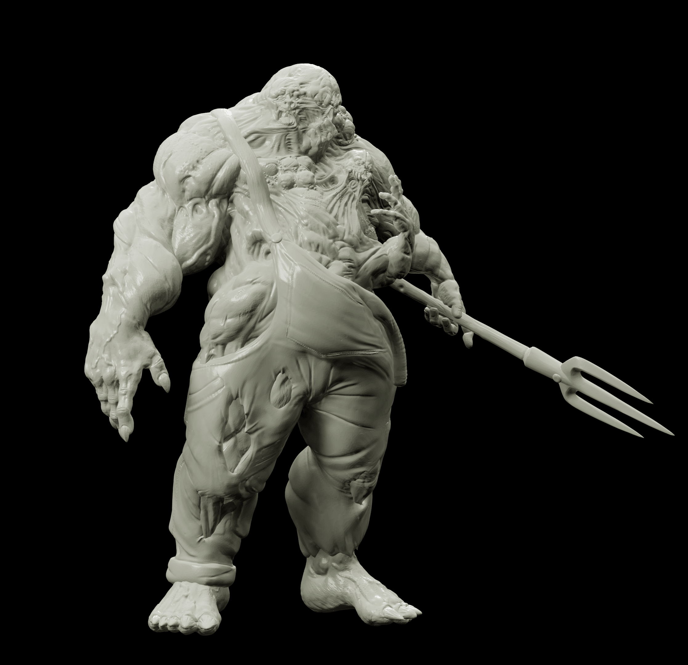 3D Printed Bestiary Vol. 4 Nafarrate - Biir'zha Aberration 32mm Ragnarok D&D (Online Only)