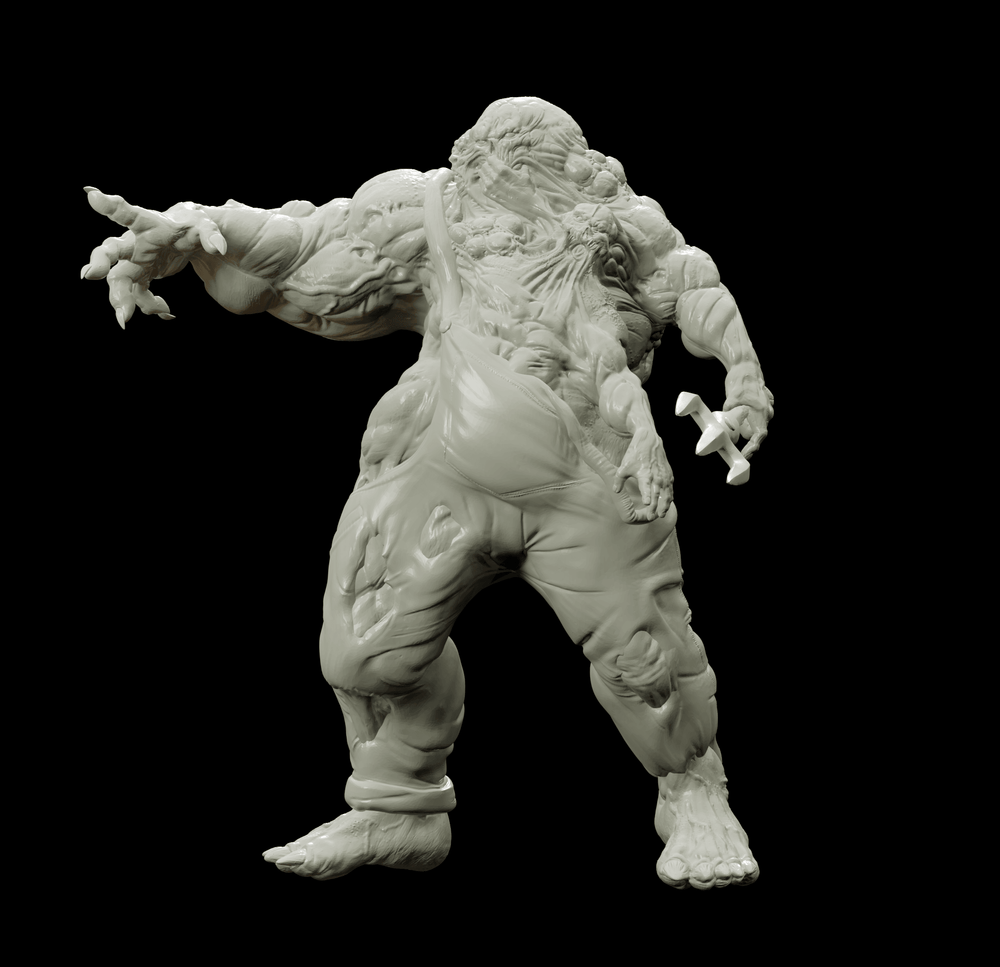 3D Printed Bestiary Vol. 4 Nafarrate - Biir'zha Aberration 32mm Ragnarok D&D (Online Only)