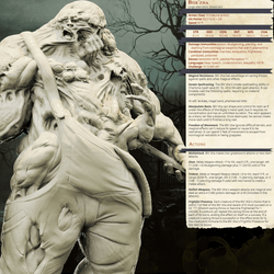 3D Printed Bestiary Vol. 4 Nafarrate - Biir'zha Aberration 32mm Ragnarok D&D (Online Only)