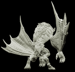 3D Printed Bestiary Vol. 4 Nafarrate - Camazotz Demon Fiend 32mm Ragnarok D&D (Online Only)