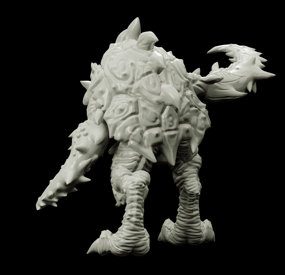3D Printed Bestiary Vol. 4 Nafarrate - Corvolture Beast 32mm Ragnarok D&D (Online Only)