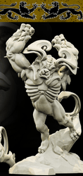 3D Printed Bestiary Vol. 4 Nafarrate - Duskpaw 32mm Ragnarok D&D (Online Only)