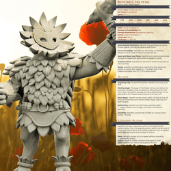 3D Printed Bestiary Vol. 4 Nafarrate - Forrest Spirit Minions 32mm Ragnarok D&D (Online Only)
