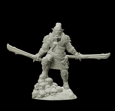 3D Printed Bestiary Vol. 4 Nafarrate - Hobgoblin 32mm Ragnarok D&D (Online Only)
