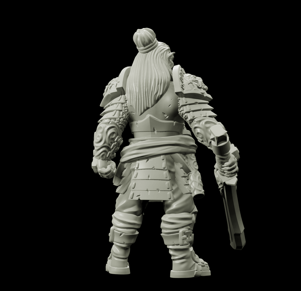 3D Printed Bestiary Vol. 4 Nafarrate - Hobgoblin 32mm Ragnarok D&D (Online Only)