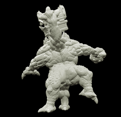 3D Printed Bestiary Vol. 4 Nafarrate - Iutreli Abomination 32mm Ragnarok D&D (Online Only)