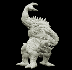 3D Printed Bestiary Vol. 4 Nafarrate - Iutreli Abomination 32mm Ragnarok D&D (Online Only)