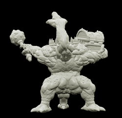3D Printed Bestiary Vol. 4 Nafarrate - Iutreli Abomination 32mm Ragnarok D&D (Online Only)