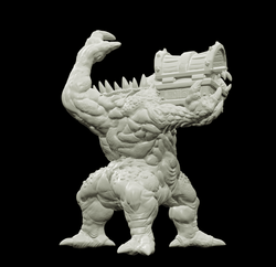 3D Printed Bestiary Vol. 4 Nafarrate - Iutreli Abomination 32mm Ragnarok D&D (Online Only)