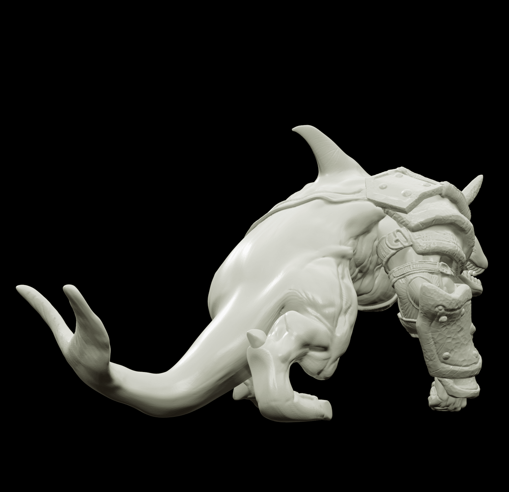 3D Printed Bestiary Vol. 4 Nafarrate - Jikax Killer Whale 32mm Ragnarok D&D (Online Only)