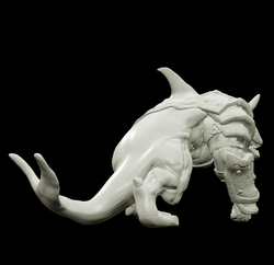 3D Printed Bestiary Vol. 4 Nafarrate - Jikax Killer Whale 32mm Ragnarok D&D (Online Only)