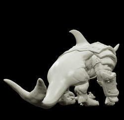 3D Printed Bestiary Vol. 4 Nafarrate - Jikax Killer Whale 32mm Ragnarok D&D (Online Only)