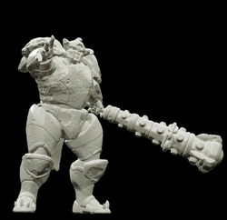 3D Printed Bestiary Vol. 4 Nafarrate - Juggernaut 32mm Ragnarok D&D (Online Only)