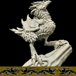 3D Printed Bestiary Vol. 4 Nafarrate - Meccury Bird 32mm Ragnarok D&D (Online Only)