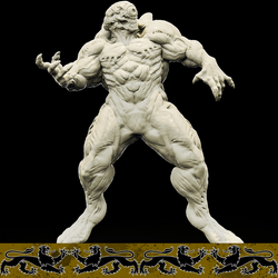 3D Printed Bestiary Vol. 4 Nafarrate - Noventash'Ma Cyclops 32mm Ragnarok D&D (Online Only)