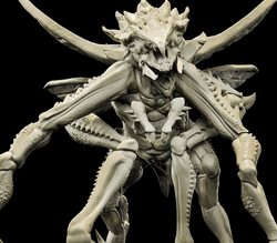 3D Printed Bestiary Vol. 4 Nafarrate - Primirus Shapechanger 32mm Ragnarok D&D (Online Only)