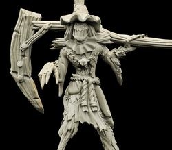 3D Printed Bestiary Vol. 4 Nafarrate - Scarecrow Construct 32mm Ragnarok D&D (Online Only)