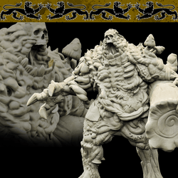 3D Printed Bestiary Vol. 4 Nafarrate - Serrath Shambling Mound 32mm Ragnarok D&D (Online Only)