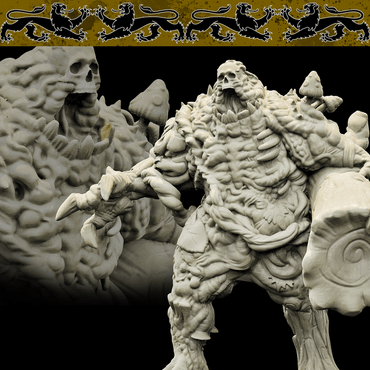 3D Printed Bestiary Vol. 4 Nafarrate - Serrath Shambling Mound 32mm Ragnarok D&D (Online Only)