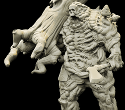 3D Printed Bestiary Vol. 4 Nafarrate - Serrath Shambling Mound 32mm Ragnarok D&D (Online Only)