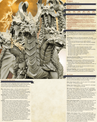3D Printed Bestiary Vol. 4 Nafarrate - Tiamat Hydra 32mm Ragnarok D&D (Online Only)