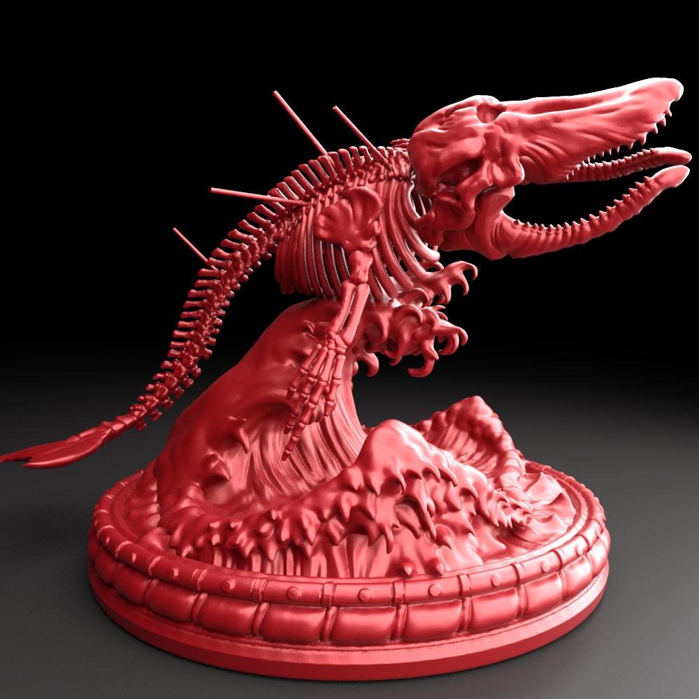3D Printed Bestiary Vol. 5 Nafarrate - Bake Kujira 32mm Ragnarok D&D (Online Only)